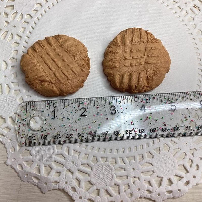 Peanut Butter Cookies Average Size